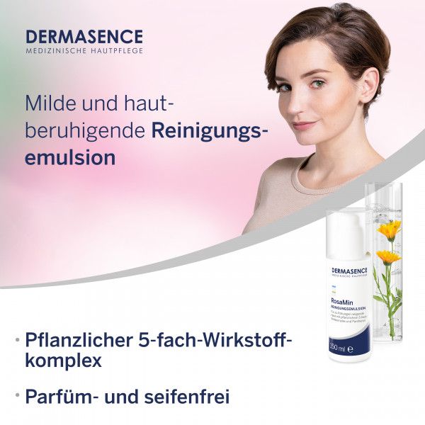 Bodyguardapotheke DERMASENCE RosaMin Reinigungsemulsion