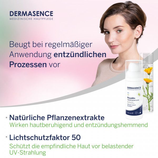 Bodyguardapotheke DERMASENCE RosaMin Tagespflege Emulsion LSF 50