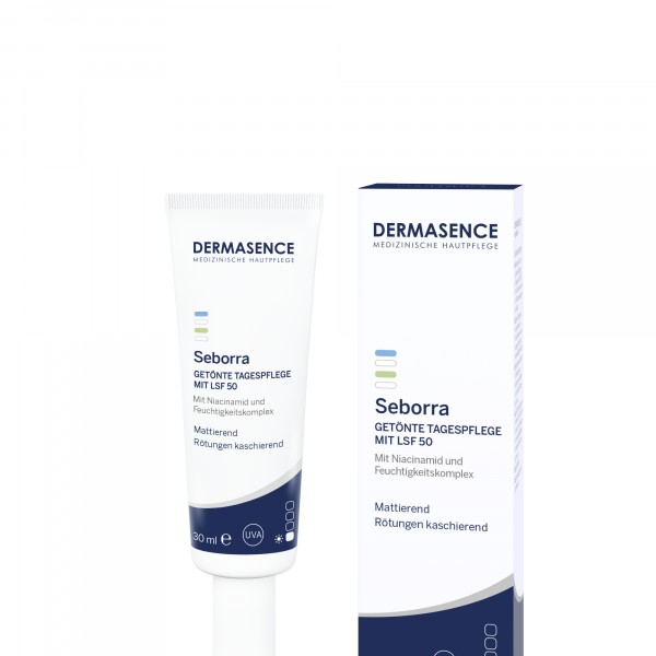 bodyguardapotheke DERMASENCE Seborra getönte Tagespflege Cre.LSF 50