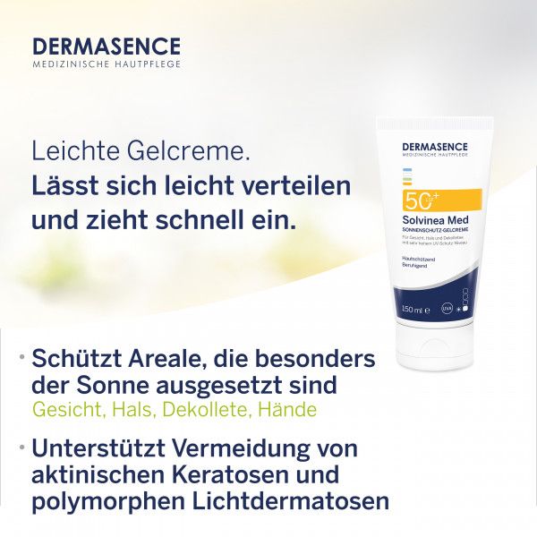 Bodyguardapotheke DERMASENCE Solvinea Med Creme LSF 50+