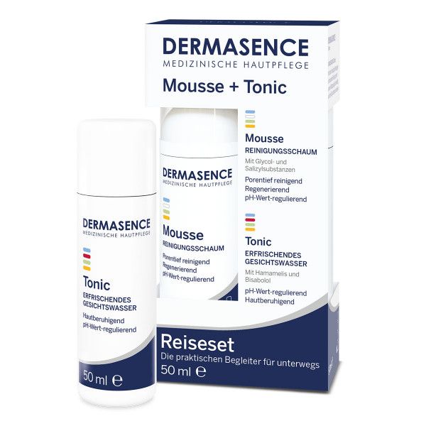 bodyguardapotheke DERMASENCE Tonic / Mousse 2x50ml Reiseset