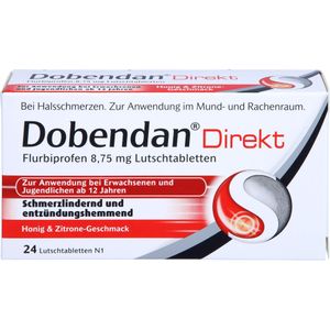 bodyguardapotheke DOBENDAN Direkt Flurbiprofen 8 75 mg Lutschtabl