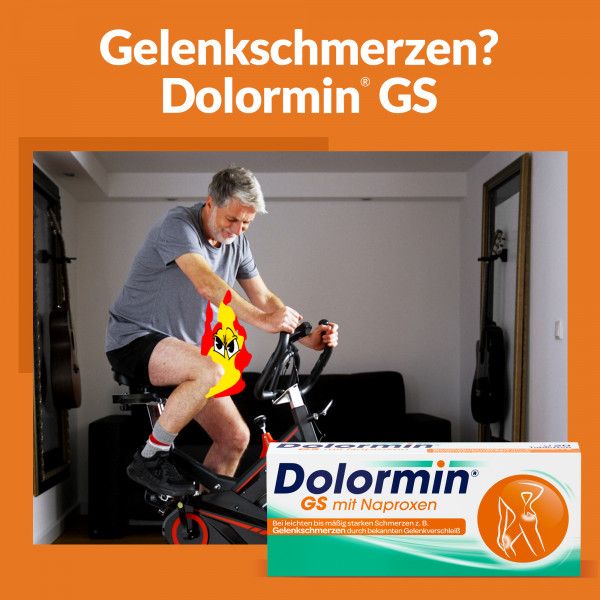 Bodyguardapotheke DOLORMIN GS Mit Naproxen Tabletten