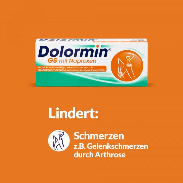 Bodyguardapotheke DOLORMIN GS Mit Naproxen Tabletten