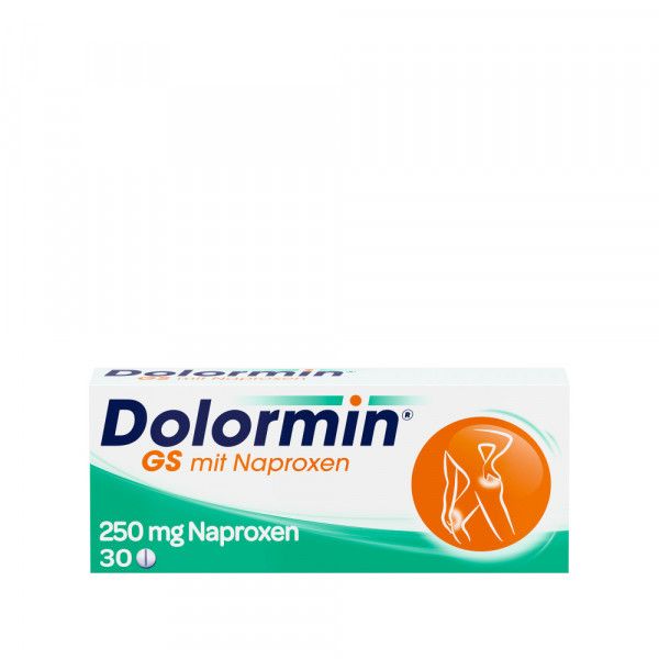 bodyguardapotheke DOLORMIN GS mit Naproxen Tabletten