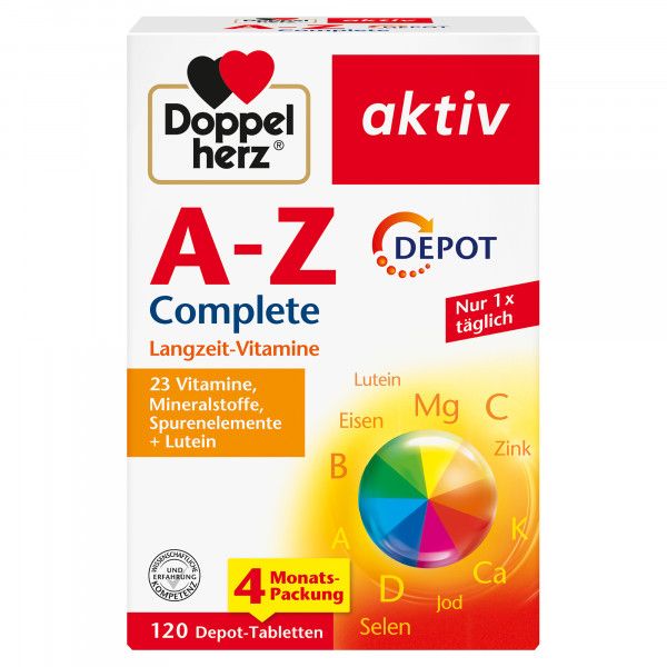 bodyguardapotheke DOPPELHERZ A-Z Complete Depot Tabletten