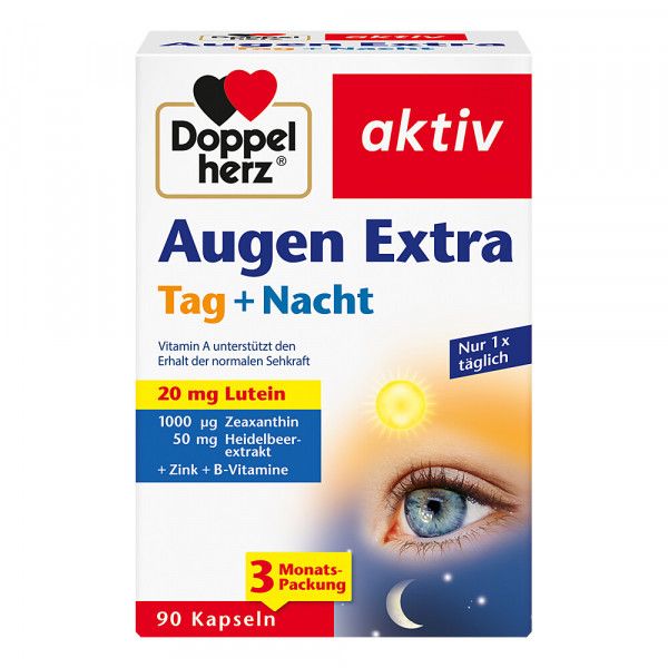 bodyguardapotheke DOPPELHERZ Augen Extra Tag+Nacht Kapseln