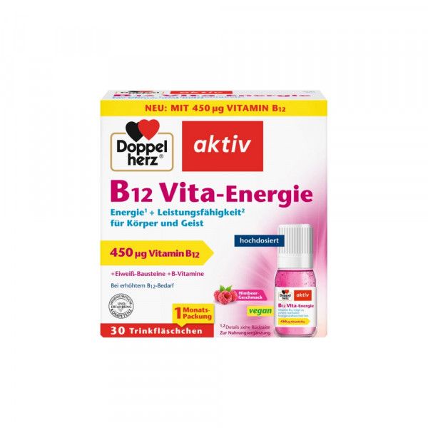 bodyguardapotheke DOPPELHERZ B12 Vita-Energie Trinkampullen