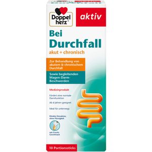 bodyguardapotheke DOPPELHERZ Bei Durchfall flüssig Sticks