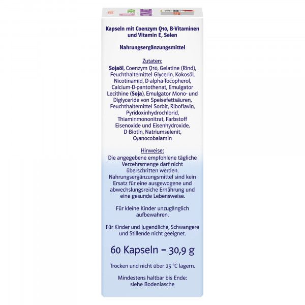 Bodyguardapotheke DOPPELHERZ Coenzym Q10 100+Vitamine System Kapseln