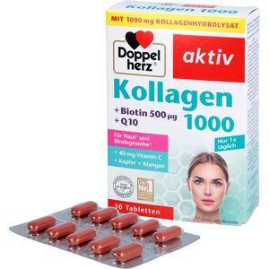 Bodyguardapotheke DOPPELHERZ Kollagen 1000 Tabletten