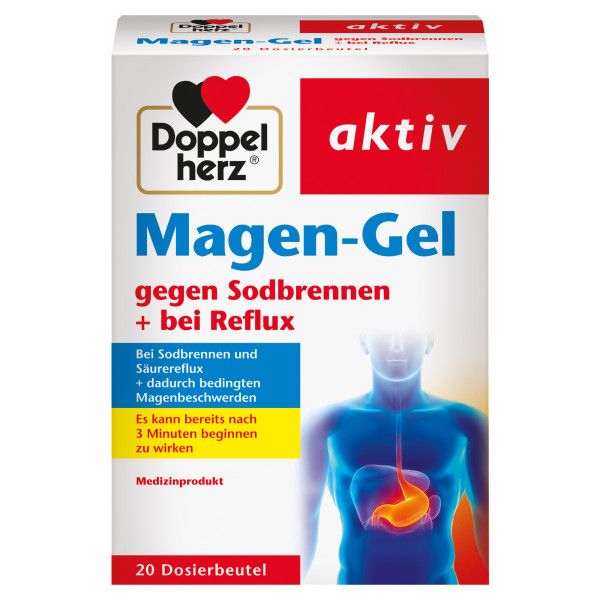 bodyguardapotheke DOPPELHERZ Magen-Gel gegen Sodbrennen+bei Reflux