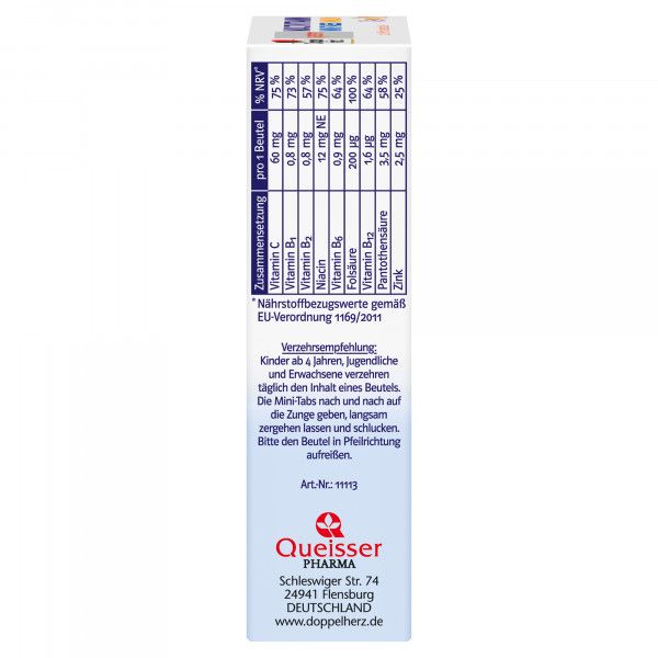 Bodyguardapotheke DOPPELHERZ Multivitamin Mini-Tabs Family System