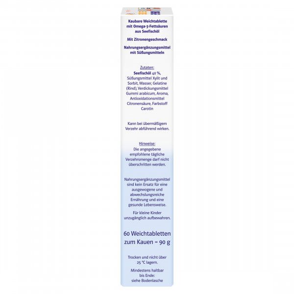 Bodyguardapotheke DOPPELHERZ Omega-3 Gel-Tabs Family System