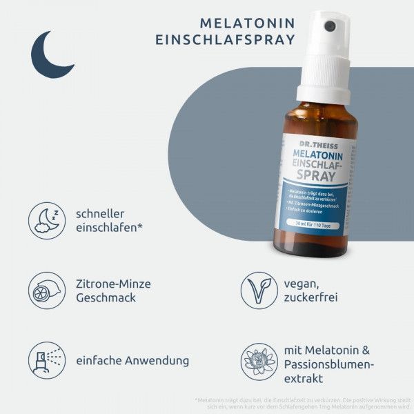 Bodyguardapotheke DR.THEISS Melatonin Einschlaf-Spray NEM
