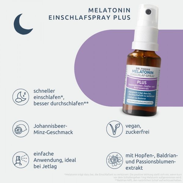 Bodyguardapotheke DR.THEISS Melatonin Einschlaf-Spray Plus