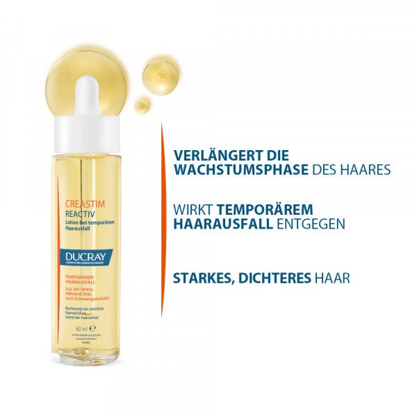 Bodyguardapotheke DUCRAY CREASTIM REACTIV Lotion B.temp.Haarausfall