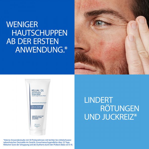 Bodyguardapotheke DUCRAY KELUAL DS Anti-Schuppen Reinigungsgel