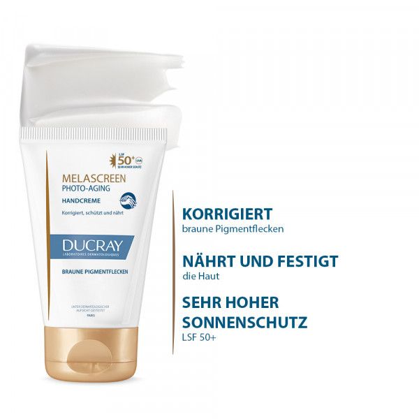 Bodyguardapotheke DUCRAY MELASCREEN Photoaging Handcreme LSF 50+