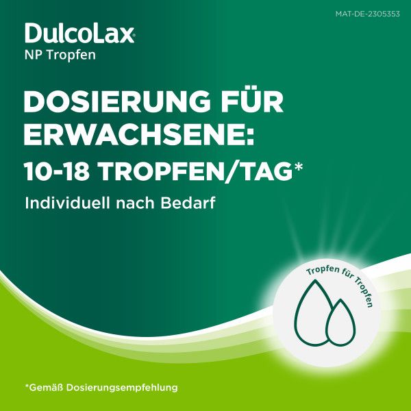 Bodyguardapotheke Dulcolax NP Tropfen Mit Natriumpicosulfat Bei Verstopfung