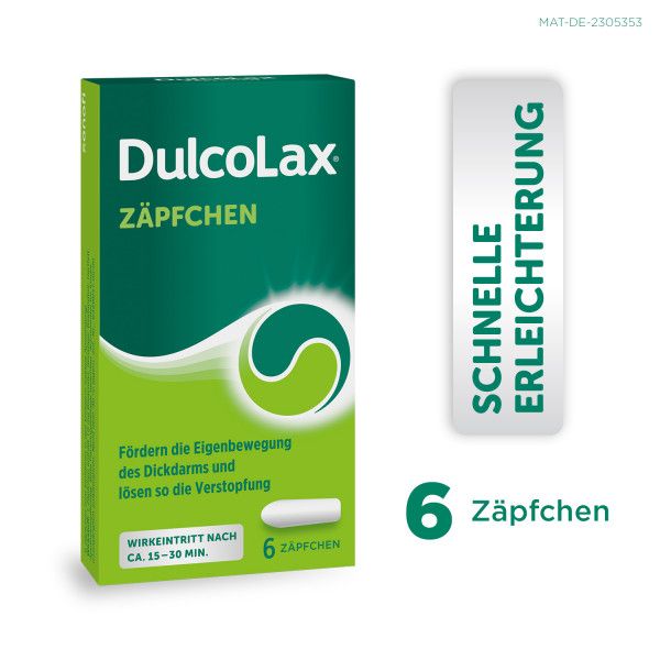 Bodyguardapotheke Dulcolax Zäpfchen Wirkstoff Bisacodyl Bei Verstopfung
