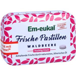 Bodyguardapotheke EM-EUKAL Frische Pastillen Waldbeere Zuckerfrei