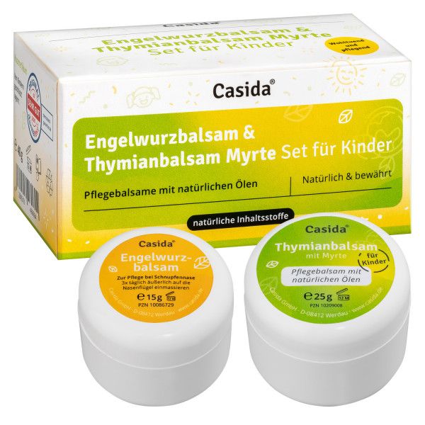 bodyguardapotheke ENGELWURZBALSAM & Thymianbalsam m.Myrte Kinder Set