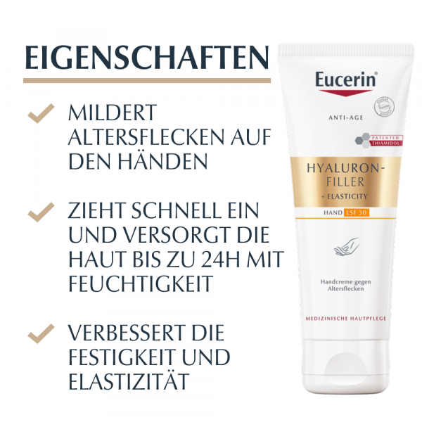 Bodyguardapotheke EUCERIN Anti-Age Hyaluron-Filler+Elasti.Handcreme