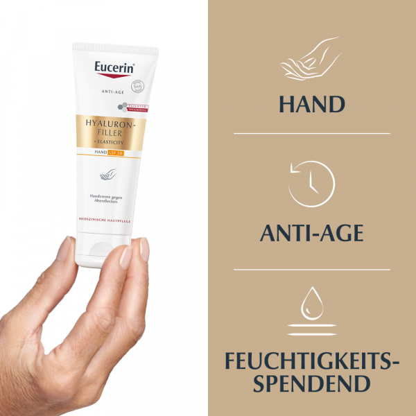 Bodyguardapotheke EUCERIN Anti-Age Hyaluron-Filler+Elasti.Handcreme