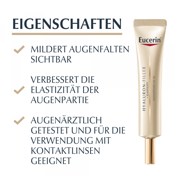 Bodyguardapotheke EUCERIN Anti-Age Hyaluron-Filler+Elasticity Auge