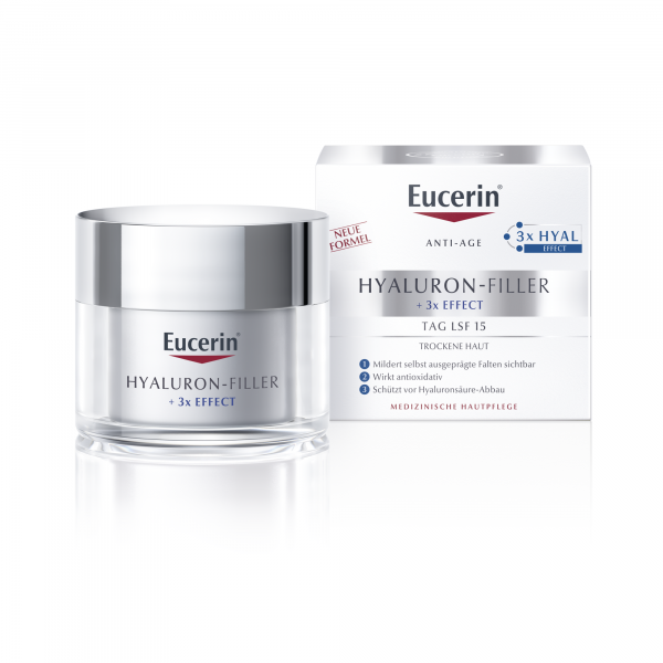 bodyguardapotheke EUCERIN Anti-Age Hyaluron-Filler Tag trockene Haut