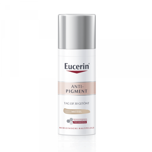 bodyguardapotheke EUCERIN Anti-Pigment Tag getönt mittel LSF 30