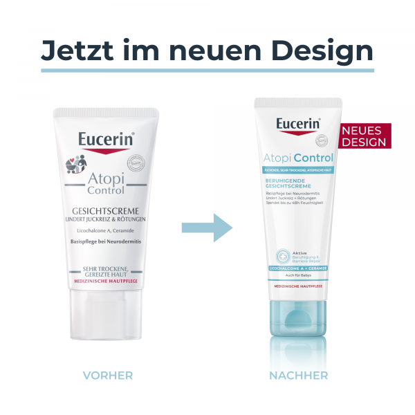 Bodyguardapotheke EUCERIN AtopiControl Gesichtscreme