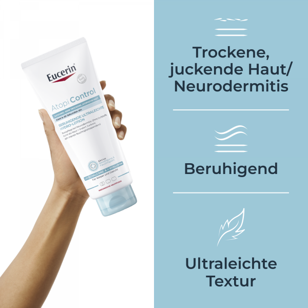 Bodyguardapotheke EUCERIN AtopiControl Ultraleichte Hydro-Lotion