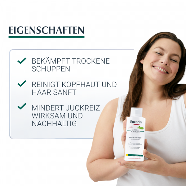 Bodyguardapotheke EUCERIN DermoCapillaire Anti-Schuppen Creme Shampoo