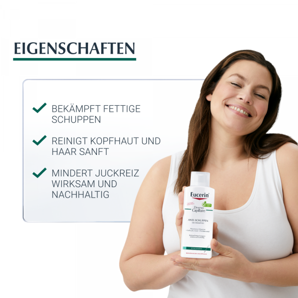 Bodyguardapotheke EUCERIN DermoCapillaire Anti-Schuppen Gel Shampoo