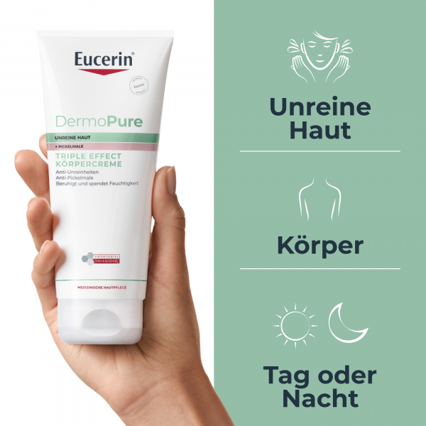 Bodyguardapotheke EUCERIN DermoPure Triple Effect Bodycream