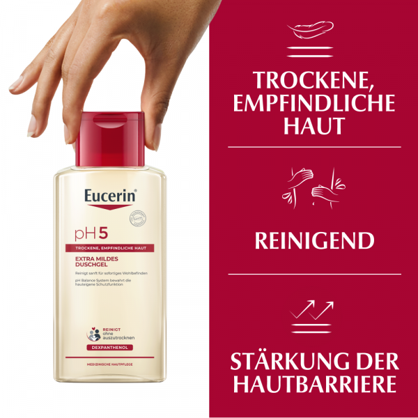 Bodyguardapotheke EUCERIN PH5 Duschgel Empfindliche Haut