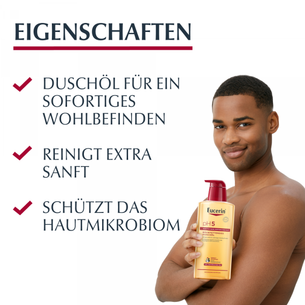 Bodyguardapotheke EUCERIN PH5 Duschöl Empfindliche Haut M.Pumpe