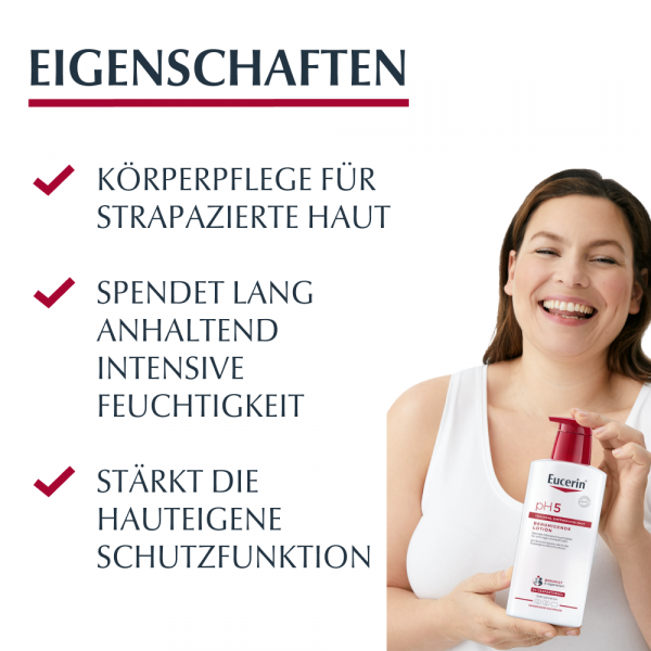 Bodyguardapotheke EUCERIN PH5 Lotion Empfindliche Haut M.Pumpe