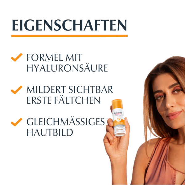 Bodyguardapotheke EUCERIN Sun CC Creme Getönt Mittel LSF 50+