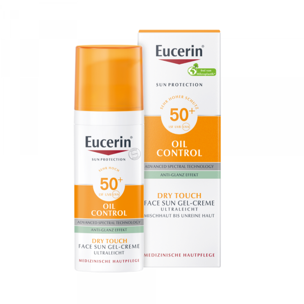 bodyguardapotheke EUCERIN Sun Gel-Creme Oil Contr.Anti-Gl.Eff.LSF50+