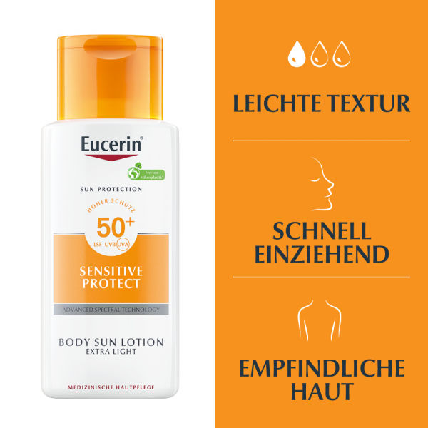 Bodyguardapotheke EUCERIN Sun Lotion Extra Leicht LSF 50