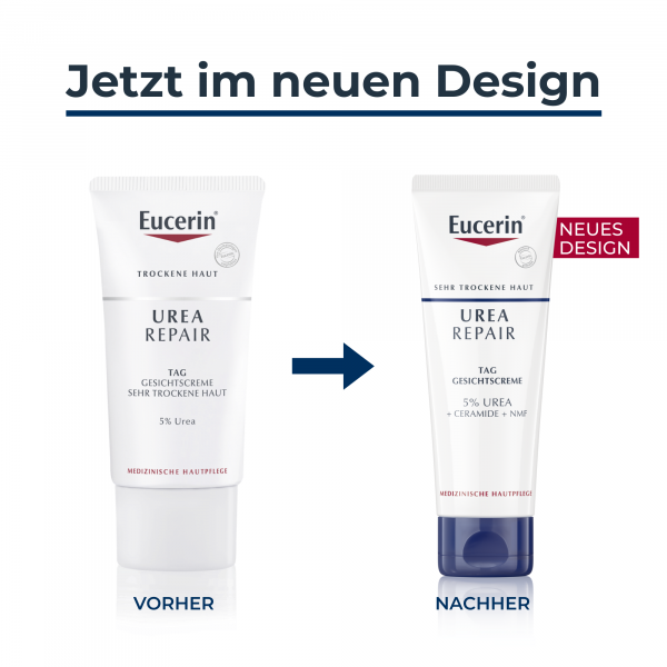 Bodyguardapotheke EUCERIN UreaRepair Gesichtscreme 5% Tag