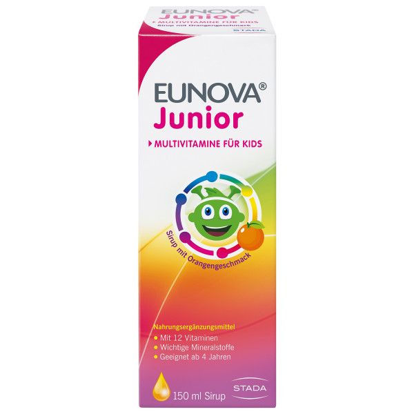 bodyguardapotheke EUNOVA Junior Sirup m.Orangengeschmack