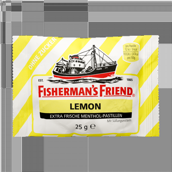 Bodyguardapotheke FISHERMANS FRIEND Lemon Ohne Zucker Pastillen