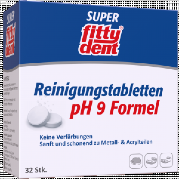 bodyguardapotheke FITTYDENT super Reinigungstabletten