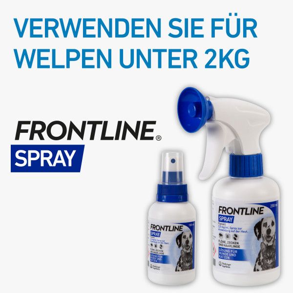 Bodyguardapotheke FRONTLINE Spray Gegen Zecken Und Flöhe Für Hunde Und Katzen