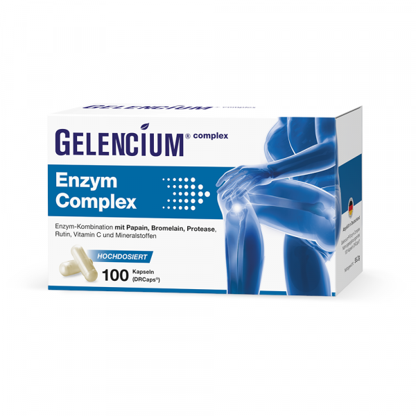 Bodyguardapotheke GELENCIUM Enzym Complex Hochdos.m.Bromelain Kaps