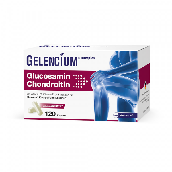 Bodyguardapotheke GELENCIUM Glucosamin Chondroitin Hochdos.Vit C Kps
